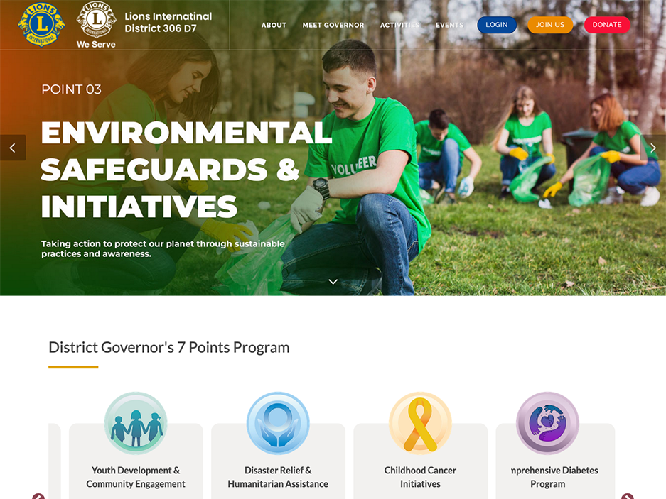 Lions Club Project Management & Evaluation System (CodeIgniter, Laravel, Flutter, Android, IOS)